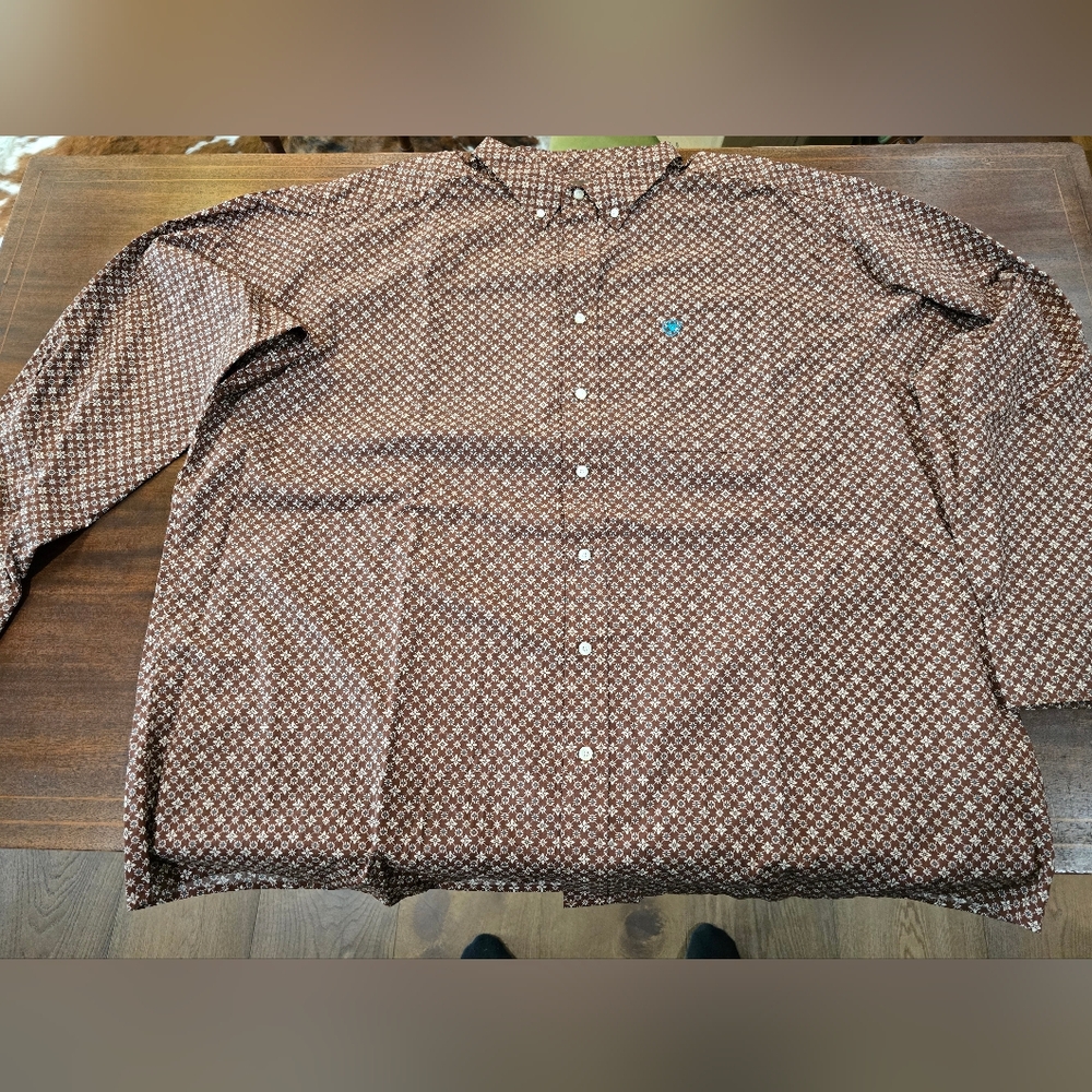 Men's Ariat Button Down 3xl long sleeve shirt